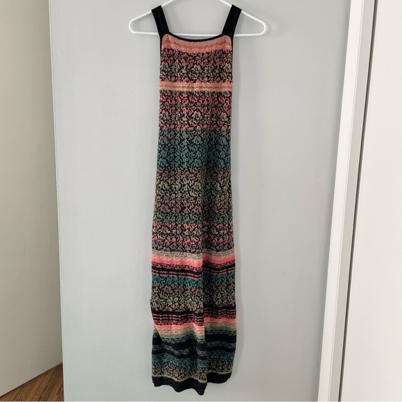 Free People Midnight Flowers Knit Maxi Dress Size XS - Picture 9 of 10